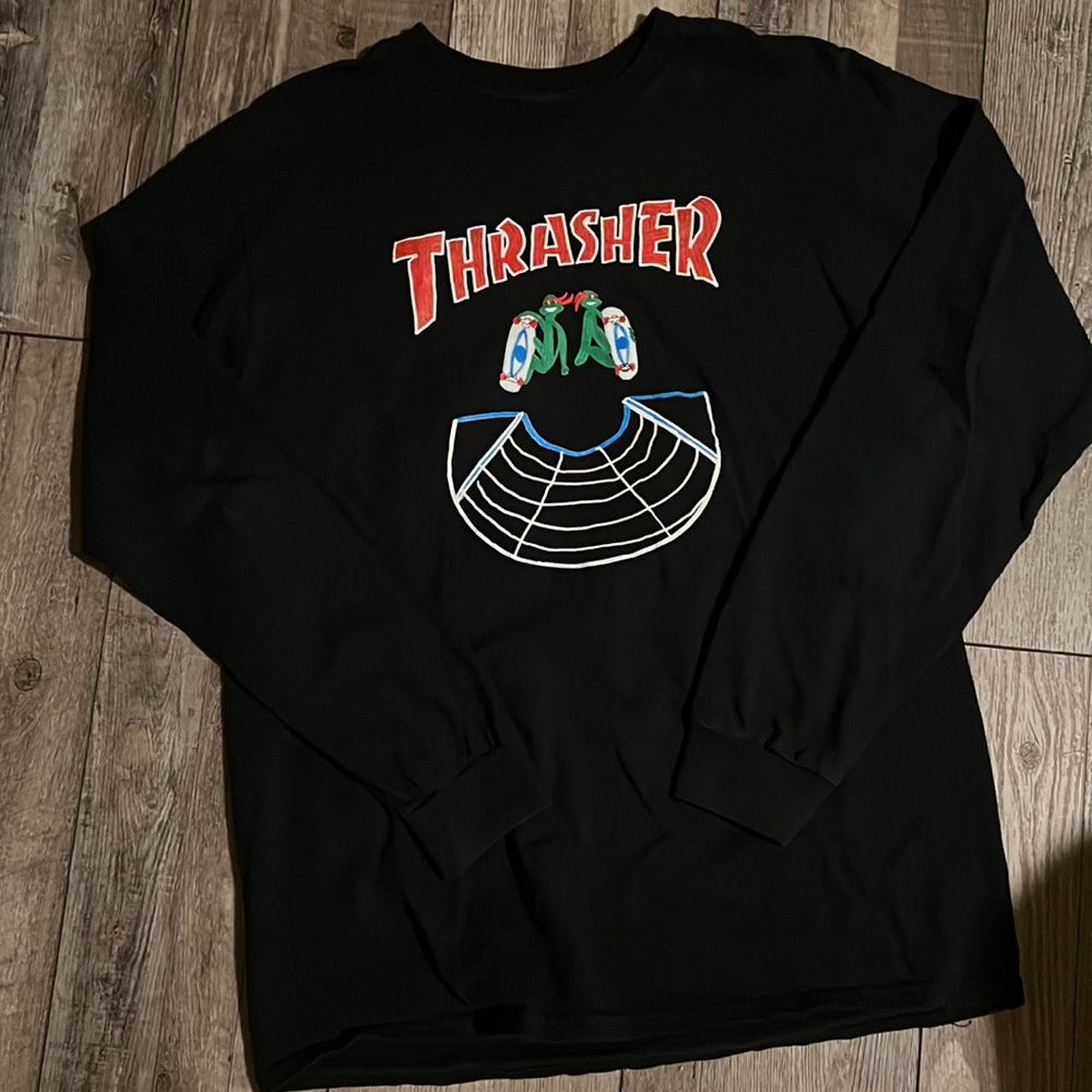 Thrasher Vert Ninja Turtles LS Navy